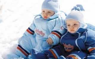 Как выбрать зимнюю одежду для ребенка 1-2 лет