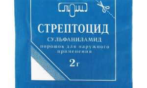 Стрептоцид растворимый: инструкция по применению порошка и линимента