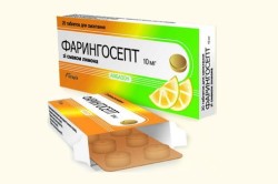 Фарингосепт при першении в горле Фарингосепт при першении в горле